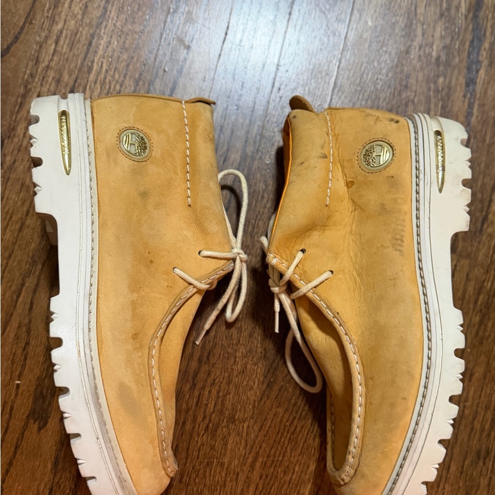Timberland Tan Leather Western Boots